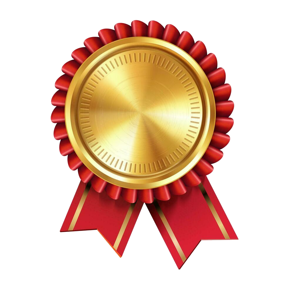 Certification award badge